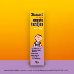 Sinaspril Gel Voor Eerste Tandjes (15 ml)