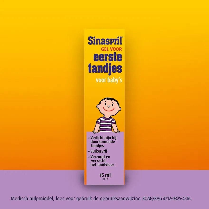 Sinaspril Gel Voor Eerste Tandjes (15 ml)