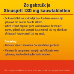 Sinaspril 120mg (16 tabletten)