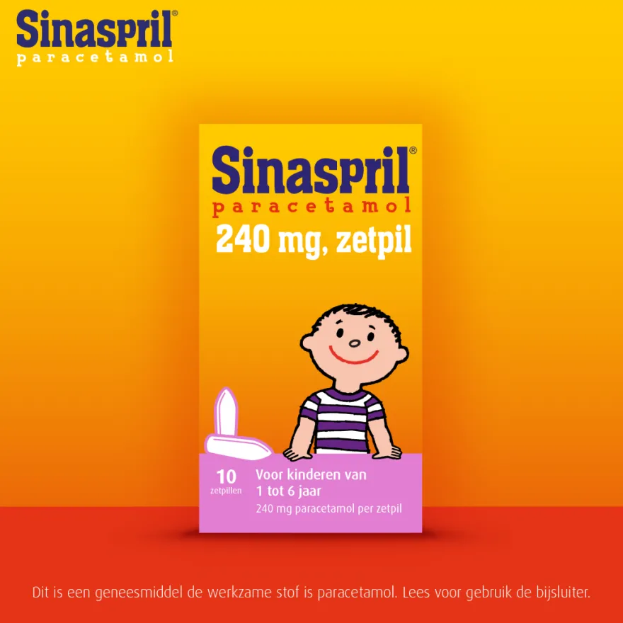 Sinaspril Zetpil 240mg (10 zetpillen)