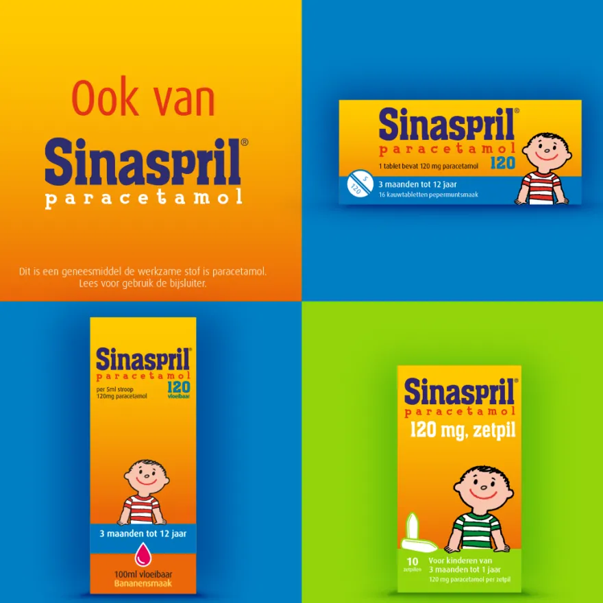 Sinaspril Zetpil 240mg (10 zetpillen)