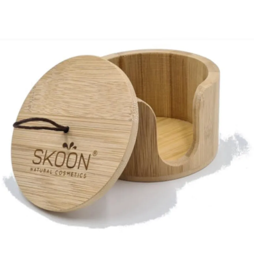 Skoon Face Pad Holder Bamboo (1 stuk)