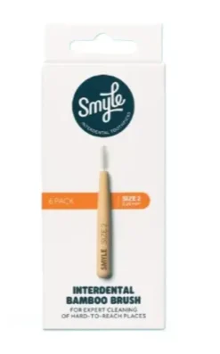 Smyle Interdental Bamboo Brush Size 2 (6 stuks)
