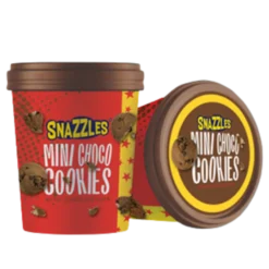Snazzles Mini Choco Cookies met Chocochips (125 gram)