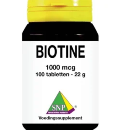 Snp Biotine 1000 mcg (100 tabletten)
