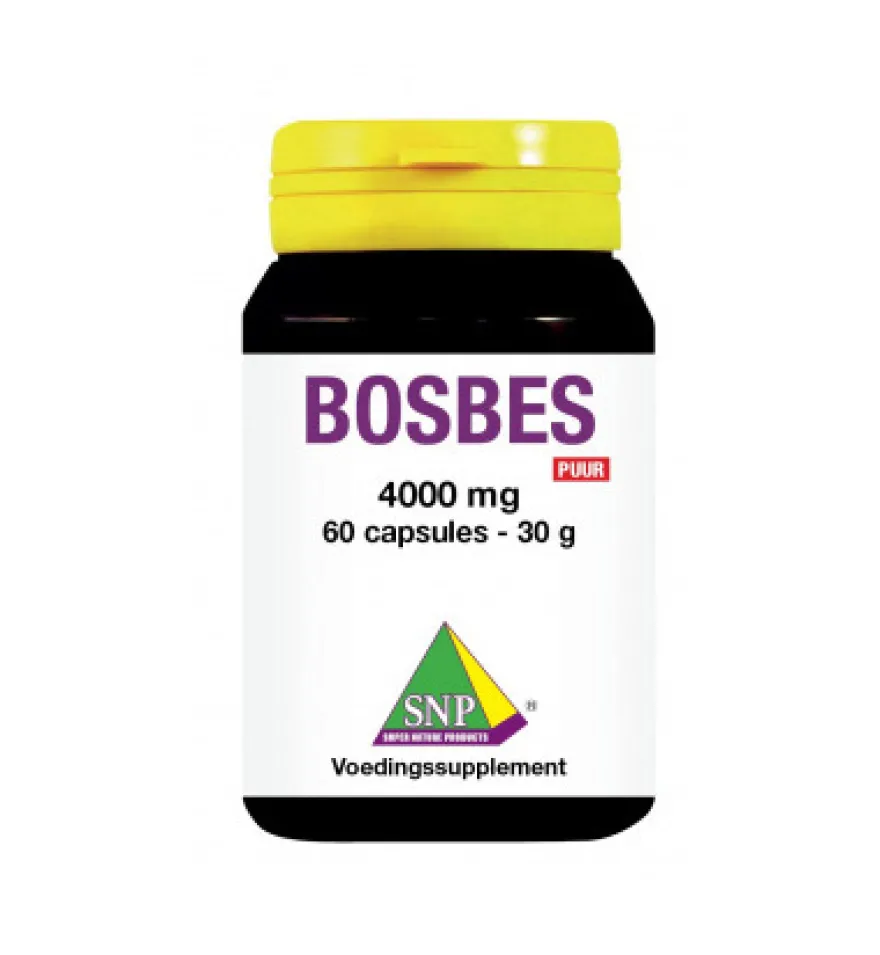 Snp Bosbes 4000 Mg Puur (60 capsules)