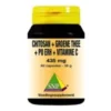 Snp Chitosangroene thee pu erh thee vitamine C 435 mg (60 capsules)
