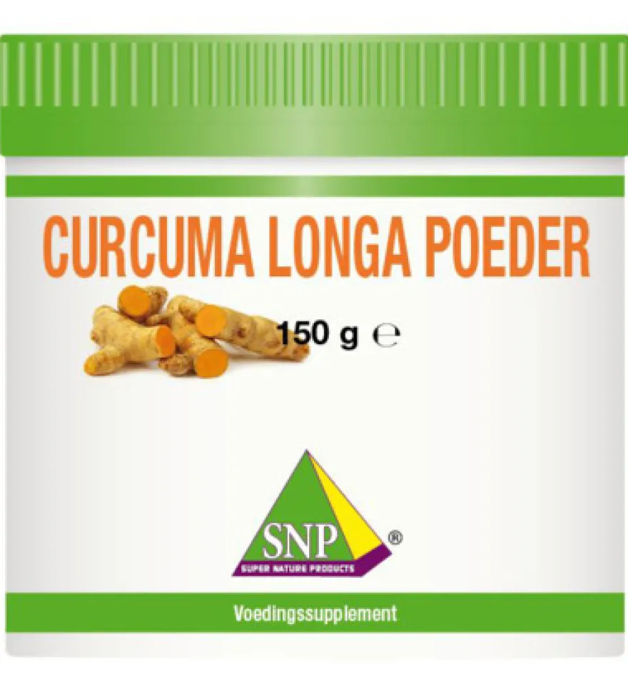 Snp Curcuma longa poeder puur (150 gr)