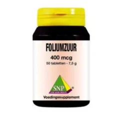 Snp Foliumzuur 400 mcg (50 tabletten)
