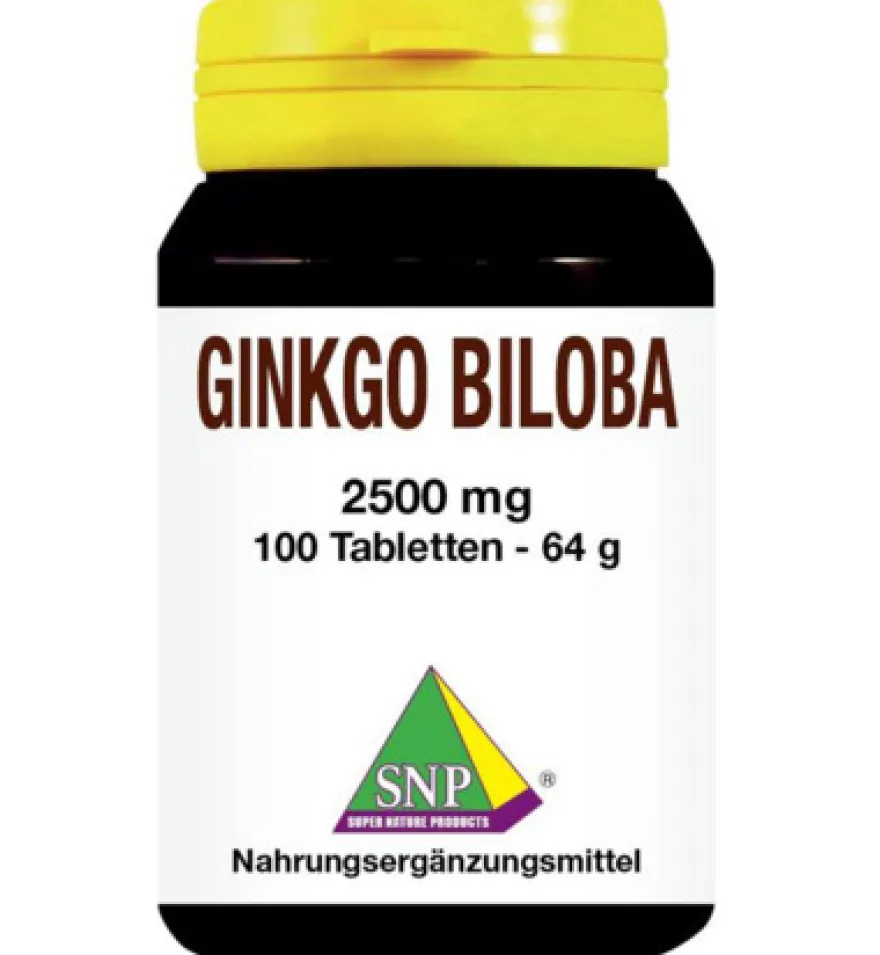 Snp Ginkgo biloba 2500 mg (100 tabletten)