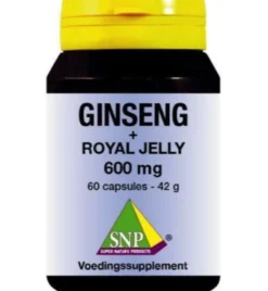 Snp Ginseng + Royal Jelly 600 Mg (60 capsules)