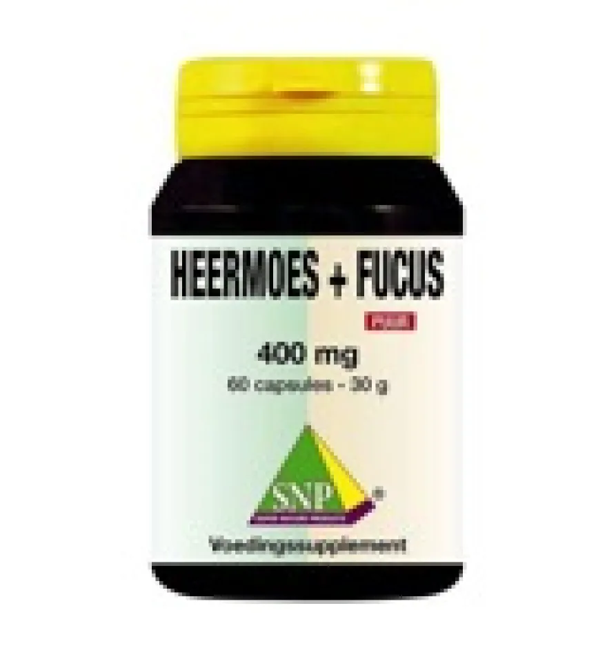 Snp Heermoes & Fucus 400 Mg Puur (60 capsules)