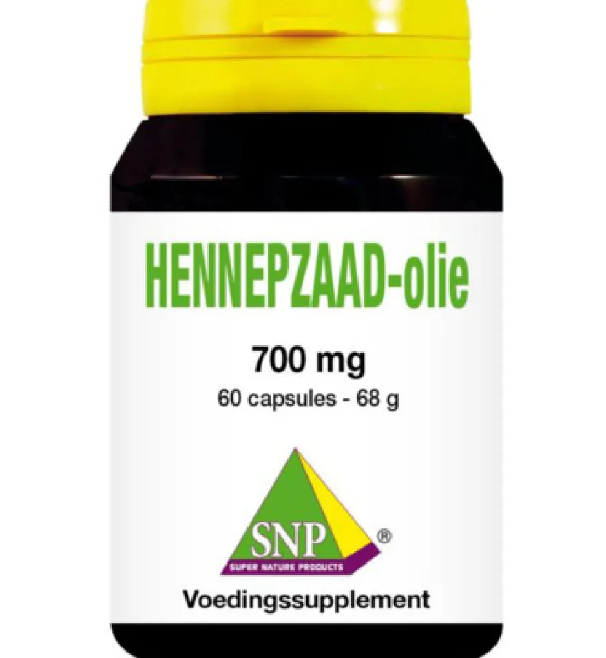 Snp Hennepzaad Olie (60 capsules)