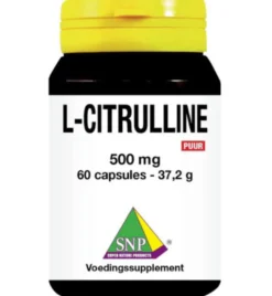 Snp L Citrulline 500 mg puur (60 capsules)