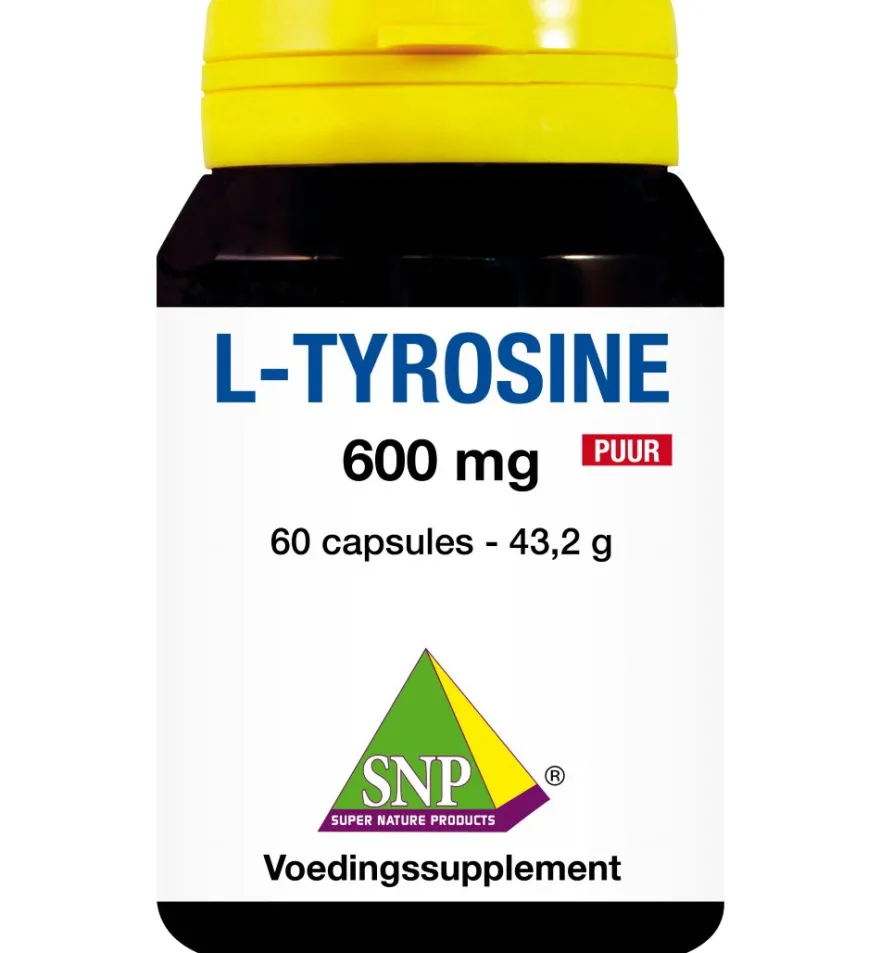 Snp L-Tyrosine 600 mg puur (60 capsules)