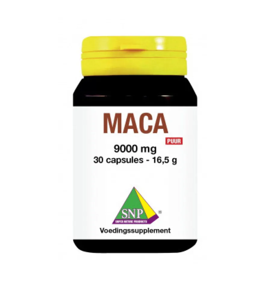 Snp Maca 9000 Mg Puur (30 capsules)