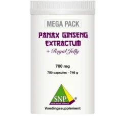 Snp Panax Ginseng Extract Megapack (750 capsules)