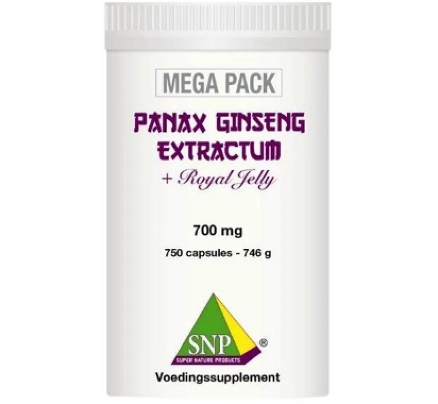 Snp Panax Ginseng Extract Megapack (750 capsules)