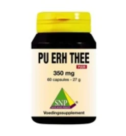 Snp Pu erh thee 350 mg puur (60 capsules)