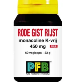 Snp Rode Gist Rijst Monacoline K-Vrij Puur (60 vega capsules)