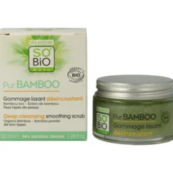 So Bio Etic Bamboo Deep Cleansing Smoothing Scrub (50 ml)