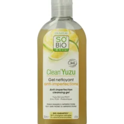 So Bio Etic Clean Yuzu Cleansing Gel (200 ml)