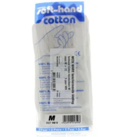 Softhand Verbandhandschoen soft cotton M 12 (5 paar)