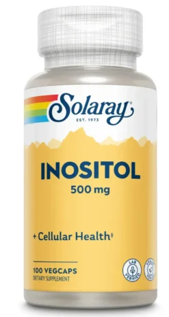 Solaray Inositol 500mg Capsules (100 vegetarische capsules)