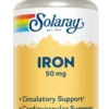 Solaray Iron 50mg Capsules (60 capsules)