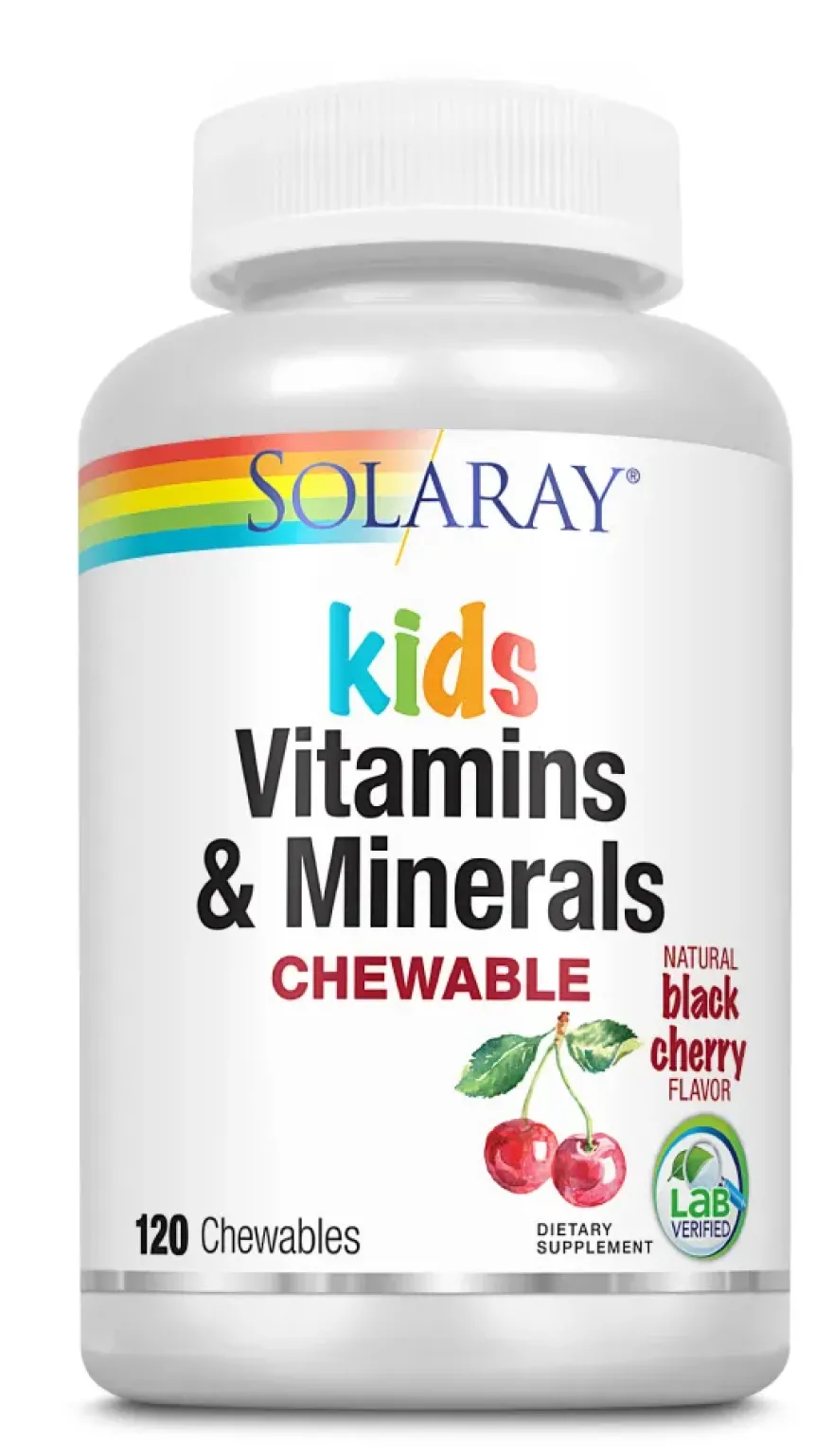 Solaray Kids Vitamins & Minerals Kauwtabletten 120kauwtabletten (120 kauwtabletten)