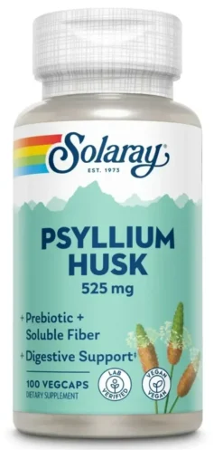 Solaray Psyllium Husk Capsules (100 vegetarische capsules)
