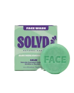 Solyd Face Wash Bar Aloe Vera – Cucumber (60 gr)