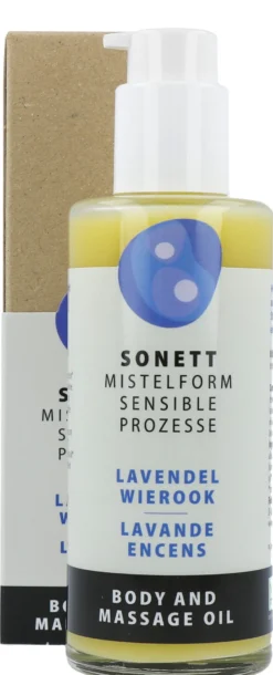 Sonett Mistelform Lichaams- en Massageolie Lavendel & Wierook (145 ml)