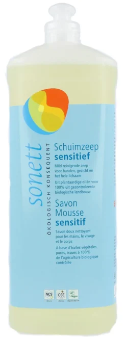 Sonett Schuimzeep Sensitief Navulverpakking (1000 ml)