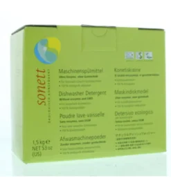 Sonett Vaatwasmachine poeder (1500 gr)