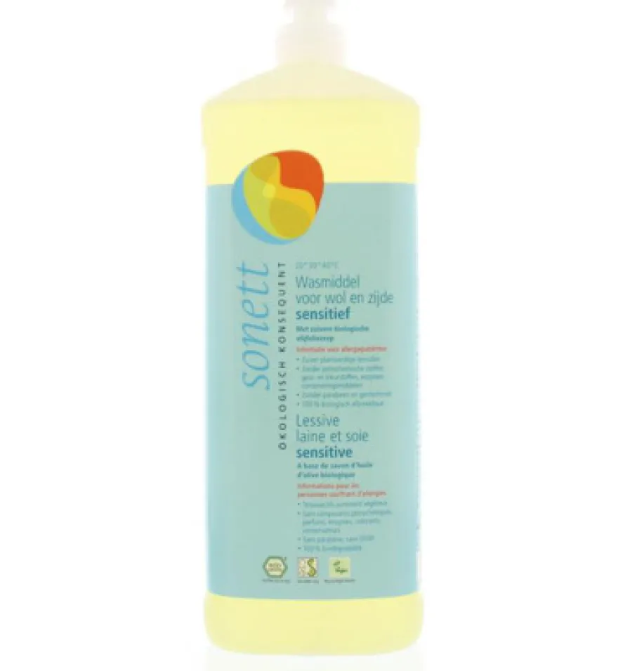 Sonett Wasmiddel Wol & Zijde Sensitive (1000 ml)