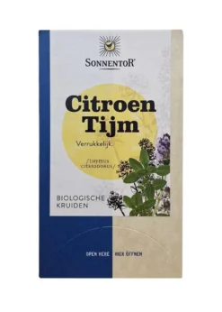Sonnentor Citroen Tijm Thee Bio (18 zakjes)