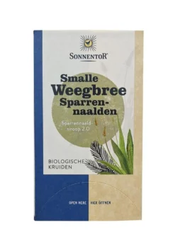 Sonnentor Smalle Weegbree Sparrennaald Bio (18 zakjes)