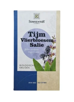 Sonnentor Tijm Vlierbloesem Salie Bio (18 stuks)