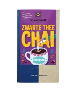 Sonnentor Zwarte Chai Thee Bio (18 zakjes)