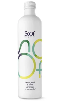 Soof Siroop Citroen, Munt & Appel (340 ml)