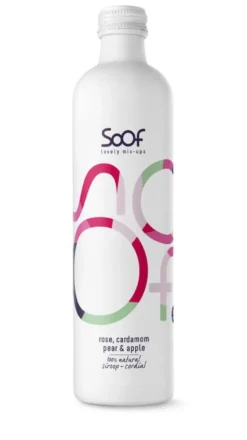 Soof Siroop Roos, Kardemom, Peer & Appel (340 ml)