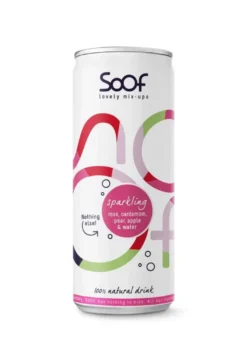 Soof Sparkling Roos, Kardemom, Peer, Appel (250 ml)