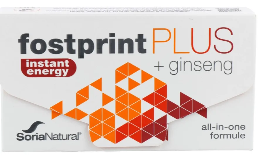 Soria Natural Fostprint Plus met Ginseng (150 ml)