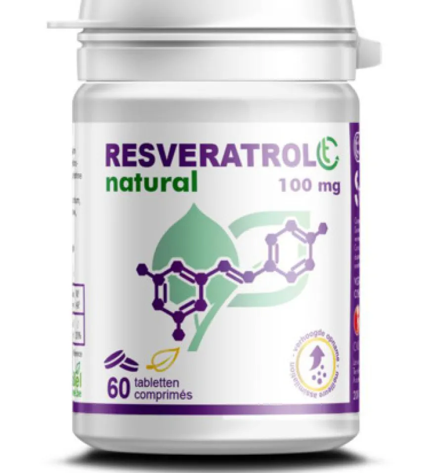 Soria Resveratrol 100 Ct Mg (60 tabletten)