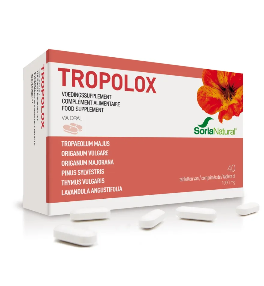 Soria Tropolox (40 tabletten)