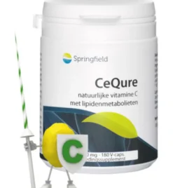 Springfield Cequre 500 mg vitamine C (180 vega capsules)
