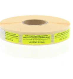 Spruyt Hillen Sticker Geneesmiddel Reactie (1000 stuks)