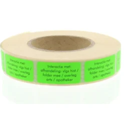Spruyt Hillen Sticker Interactie Met (1000 stuks)