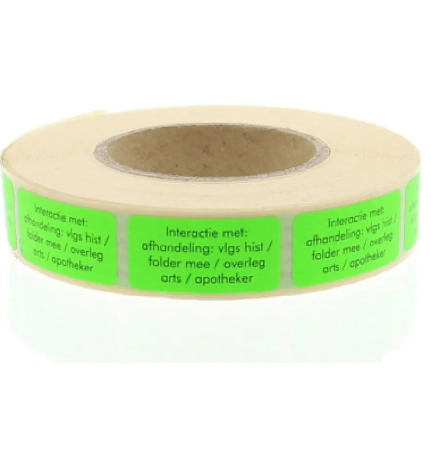 Spruyt Hillen Sticker Interactie Met (1000 stuks)